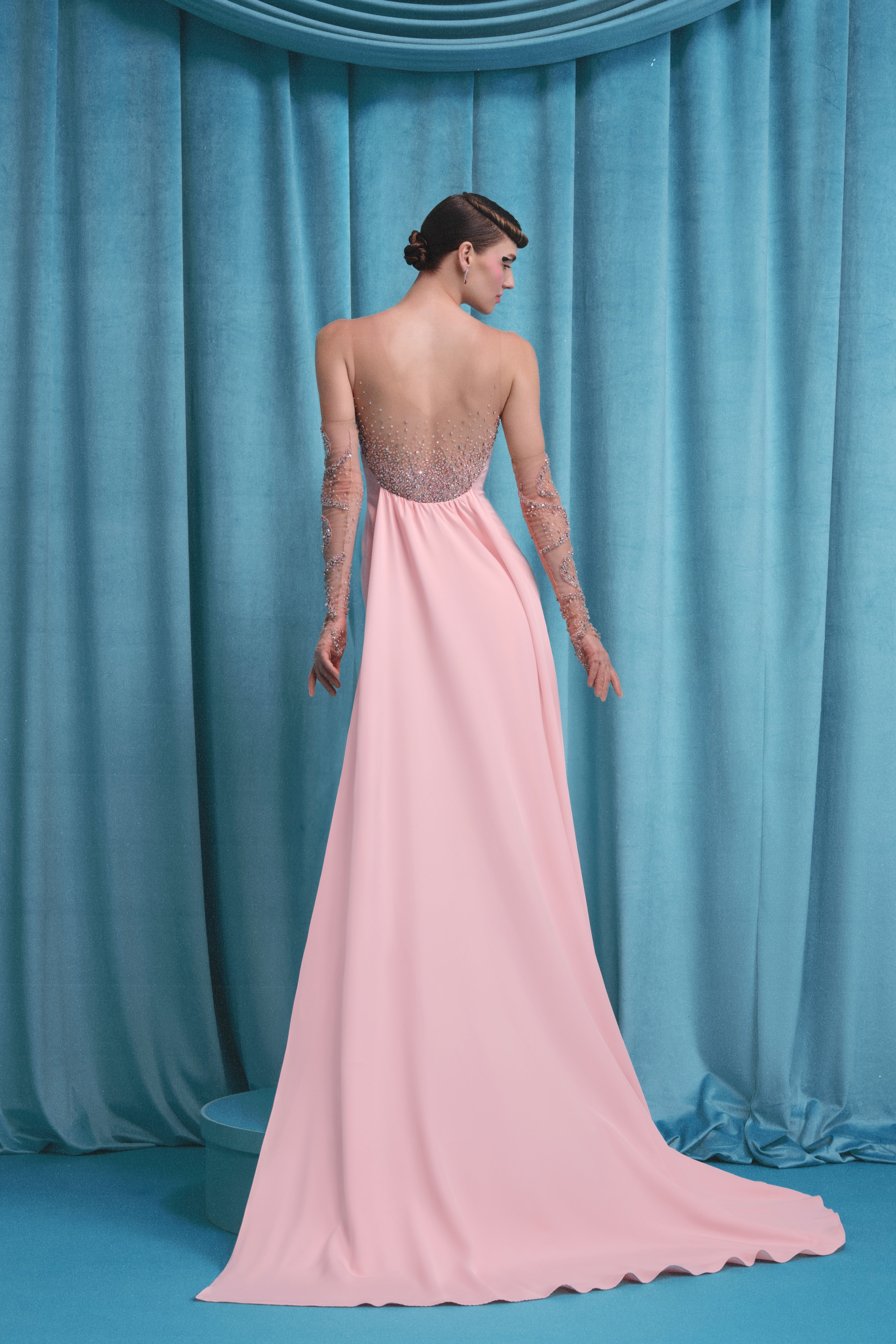 Rosette gown