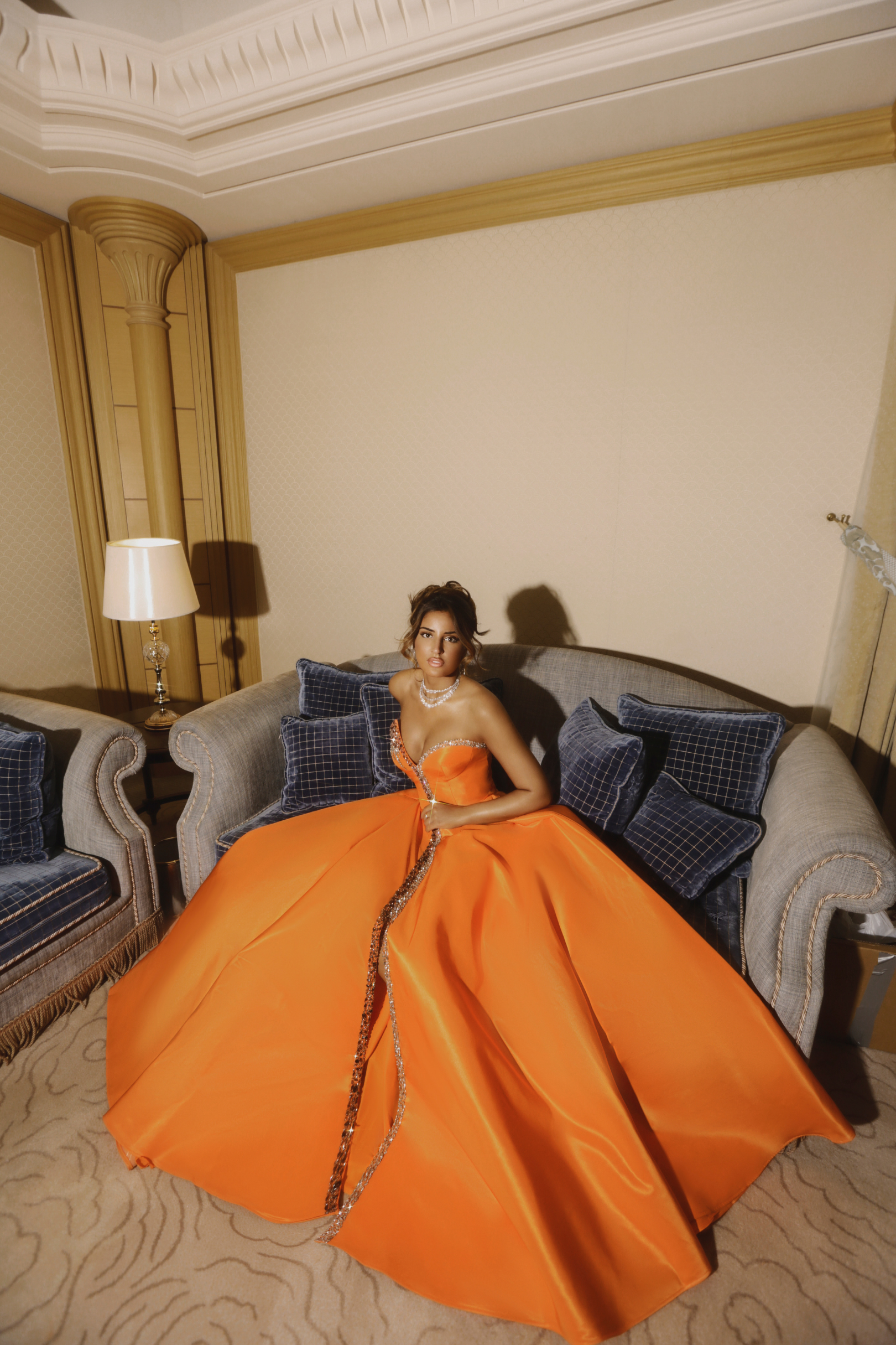Tangerine Gown