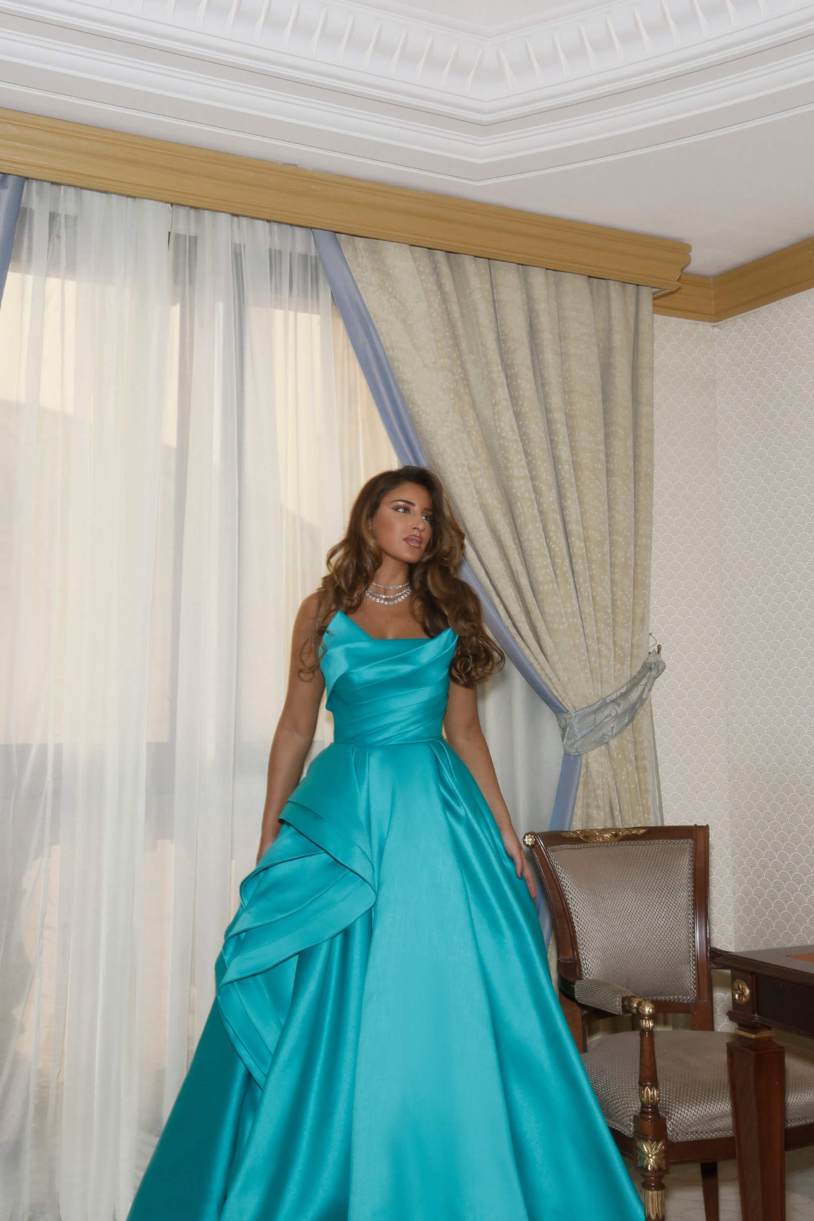 Turquoise Gown